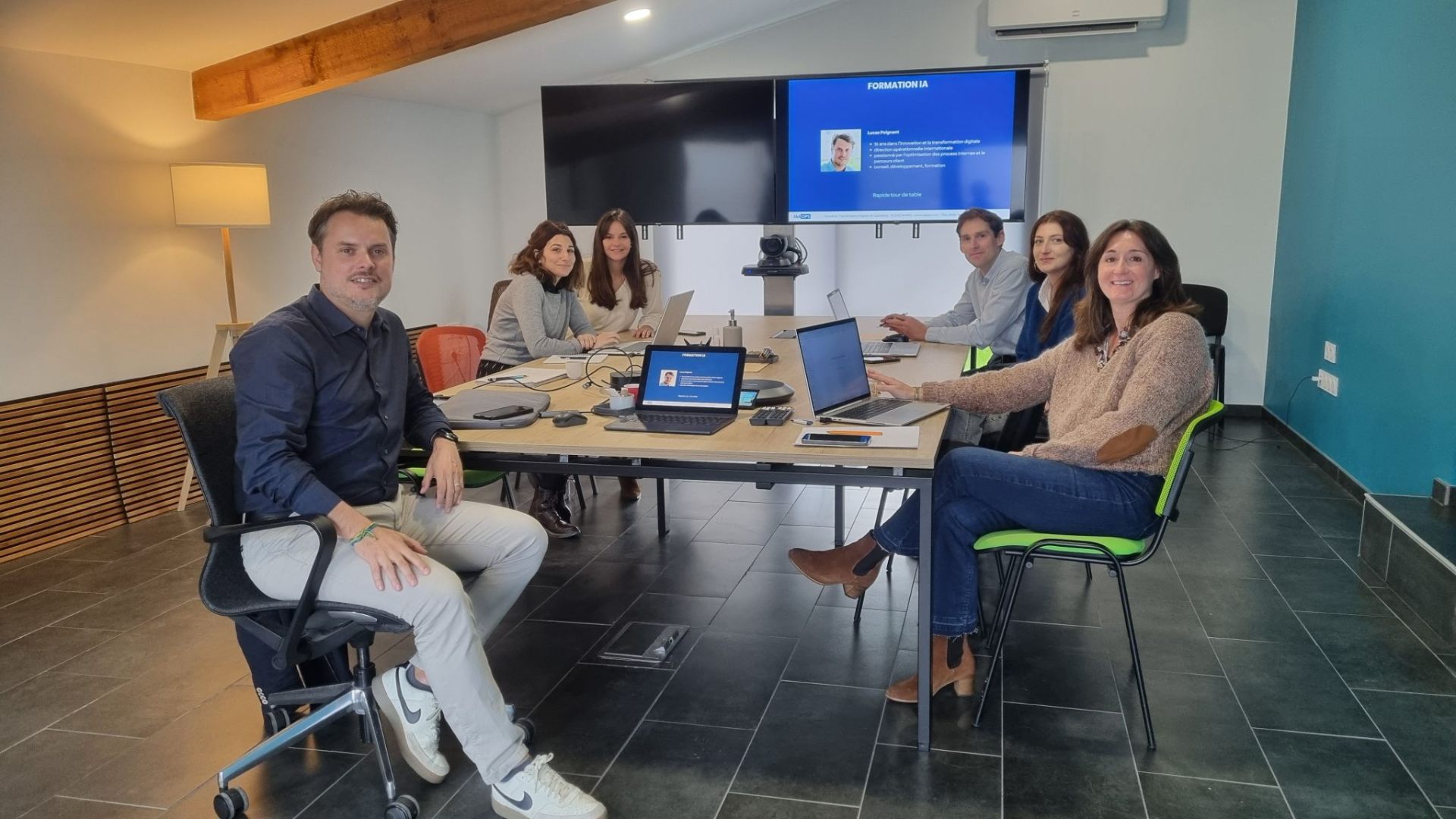 Illustration du service Formation IA - IA4OPS