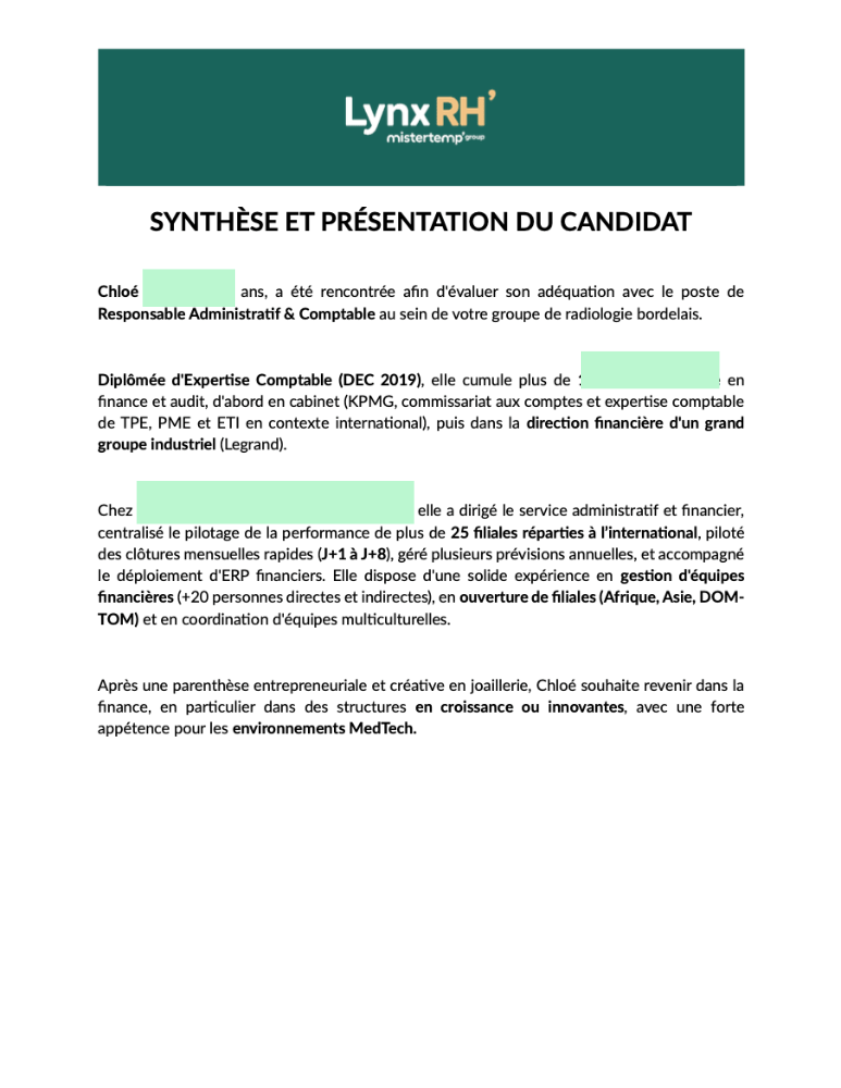 Capture d'écran 2 du projet Simplifiez la gestion des recrutements
